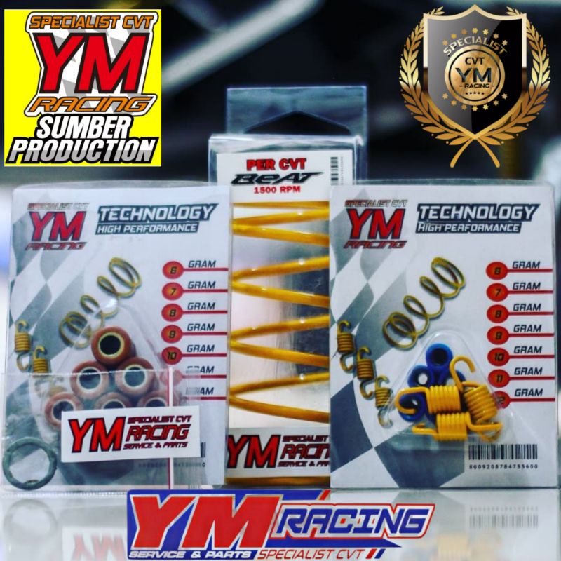 PAKET UPGRADE KIRIAN ++ CVT 1500RPM YM RACING SEMUA ALL BEAT| Beat Karbu Beat Deluxe Beat new Beat F