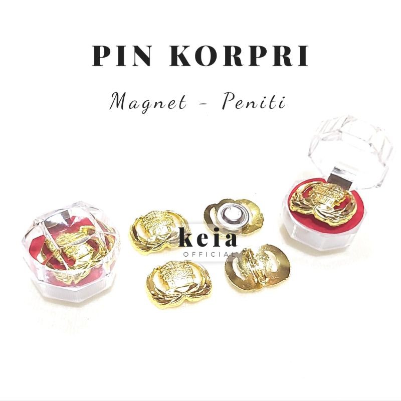 PIN KORPRI Magnet Peniti Premium