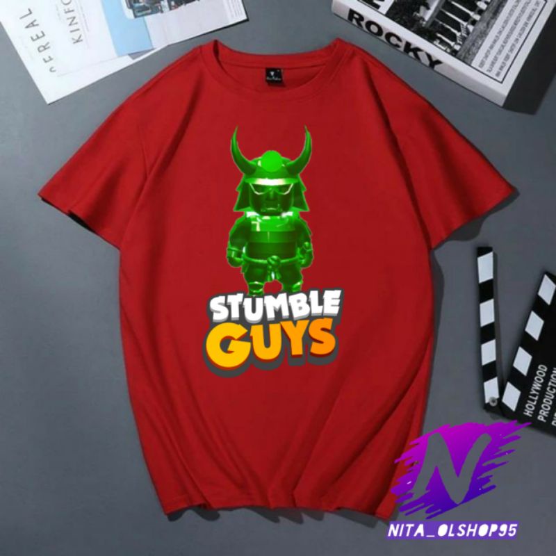 kaos anak stumble guys baju anak stumble guys skin spesial