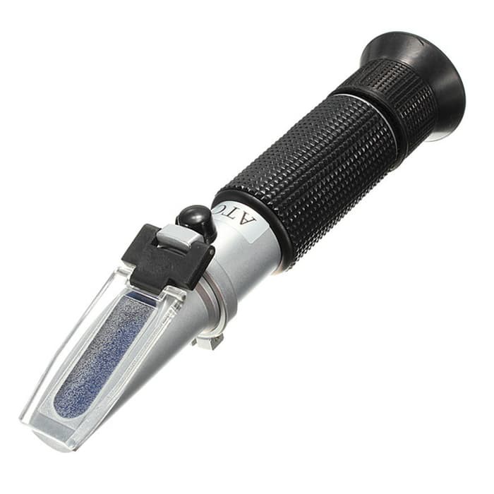 Portable Brix Refractometer-Refraktometer Gula 0-32% Alat Ukur Tingkat Kemanisa Kadar Gula