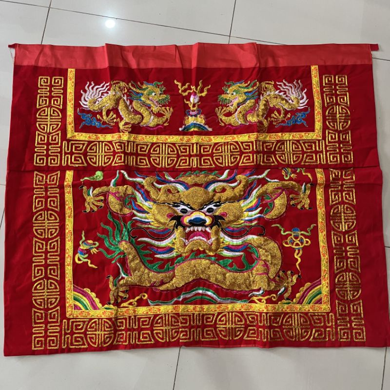 Kain Meja Sembahyang (Tok Wie)  Motif Naga