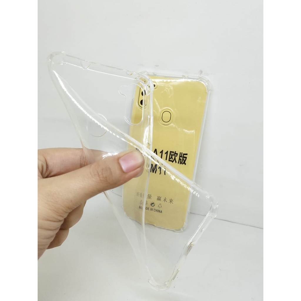 Anti Crack Samsung A11 A115F 6.4 inch Soft Case Jelly Samsung M11 M115F Tahan Benturan