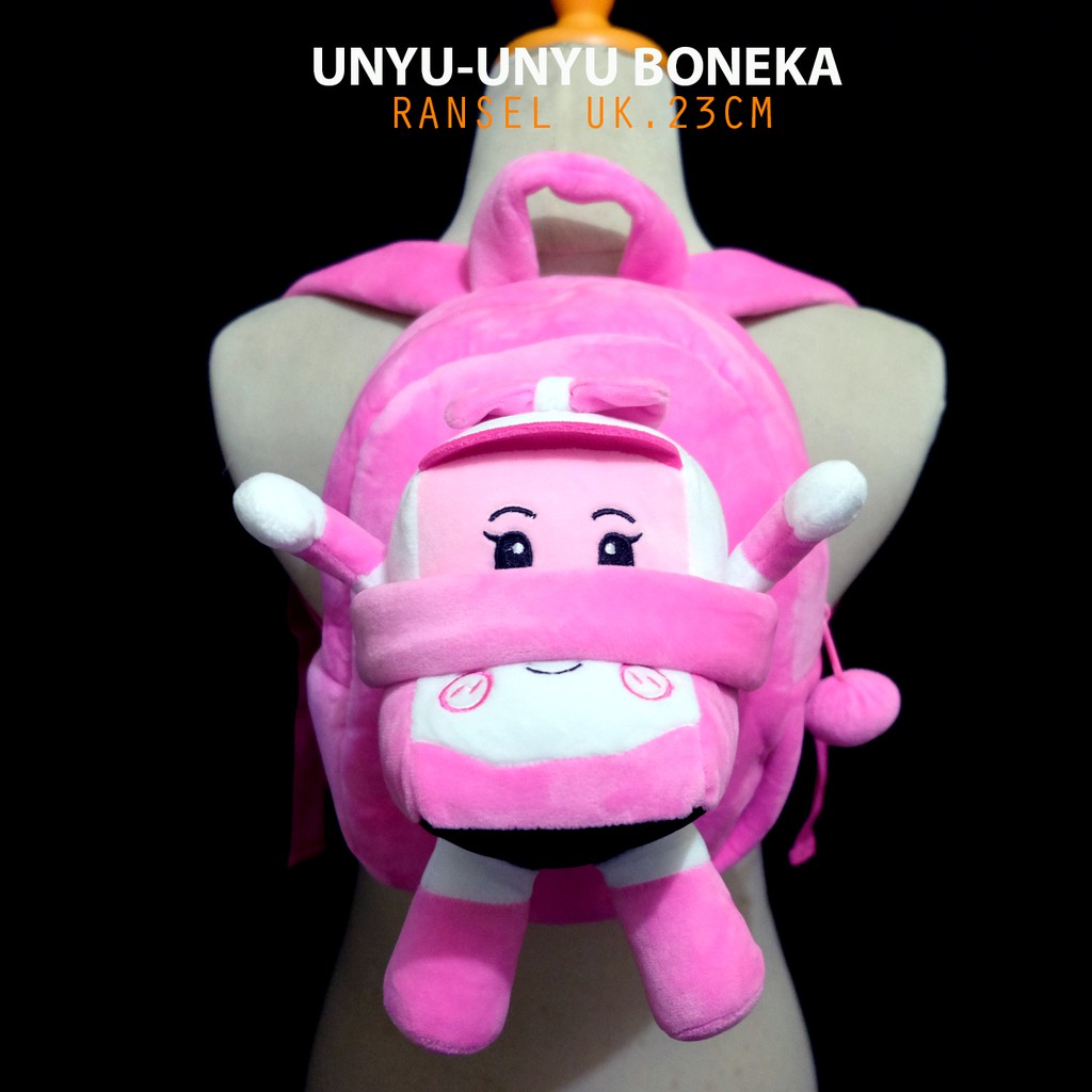 Tas ransel lucu bisa dilepas boneka pesawat amber ransel sekolah baby kids