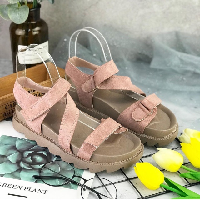 sepatu Sandal wedges 1122 import realpict