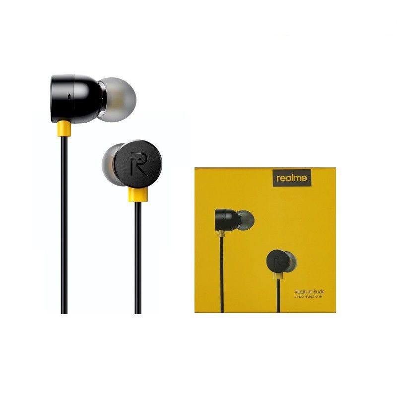 Headset earphone handsfree realme ma10 original 100%/headset realme buds magnet original-4