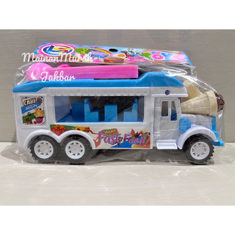 Mainan Anak Mobil " Truk Eskrim " Li 10