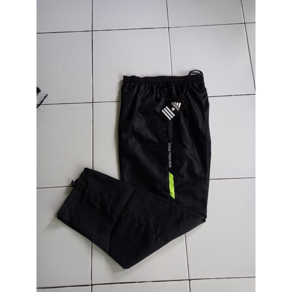 celana sport terening parasut pria wanita