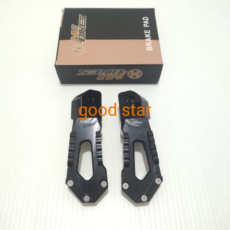 Footstep Belakang Variasi Universal Nmax,Nmax New,Aerox,Lexi,Xmax Merk Nui Bikes