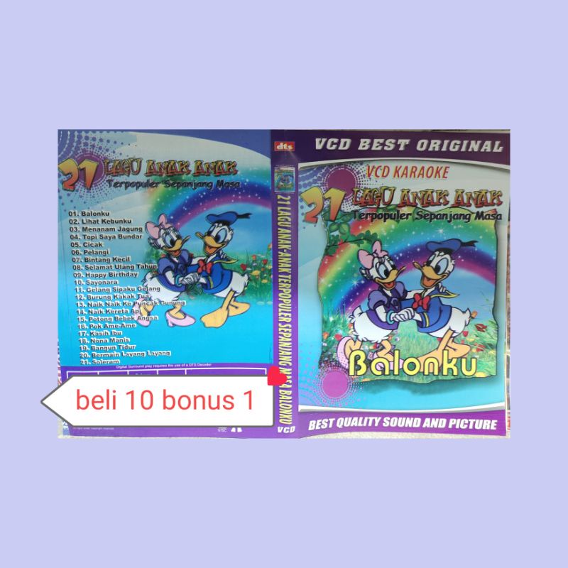 Kaset Lagu Anak " 21 Lagu Anak Anak Terpopuler Sepanjang Masa