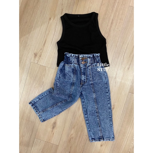 celana panjang jeans anak perempuan cewek / YUNA JEANS