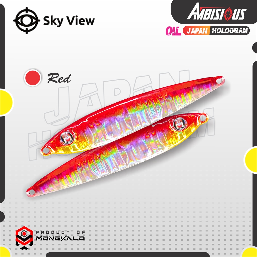 Mongkalo Ambisious Minyak noGID noMotif Candy 30 Merah