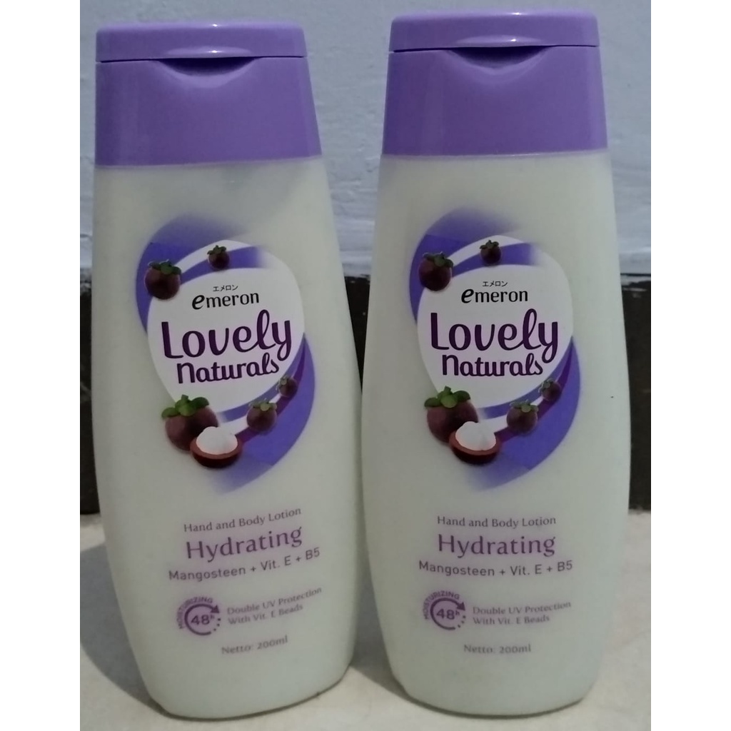 Emeron Lovely Natural Hydrating Body Lotion 200ml