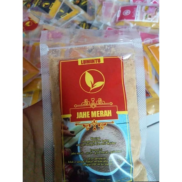 

jahe merah instan