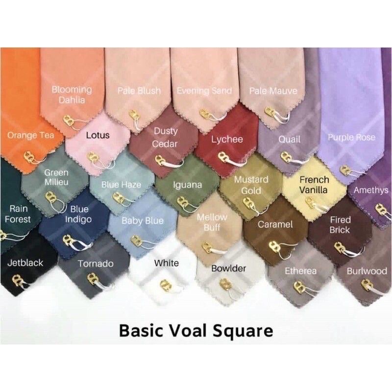 Buttonscarves Today’s Voal Basic