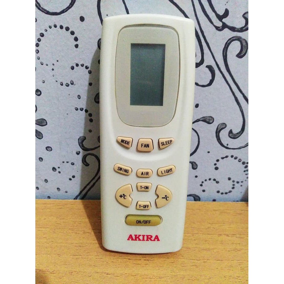REMOTE AC AKIRA Y512F ORIGINAL FREE BATTERY