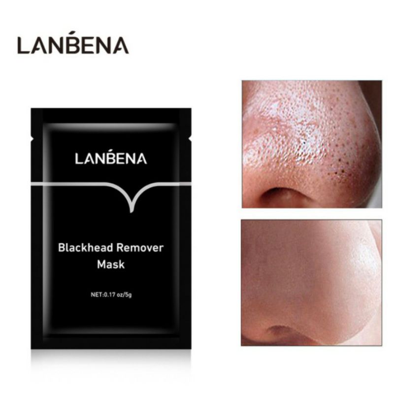 Masker Komedo LANBENA Sachet Deep Cleansing Nose