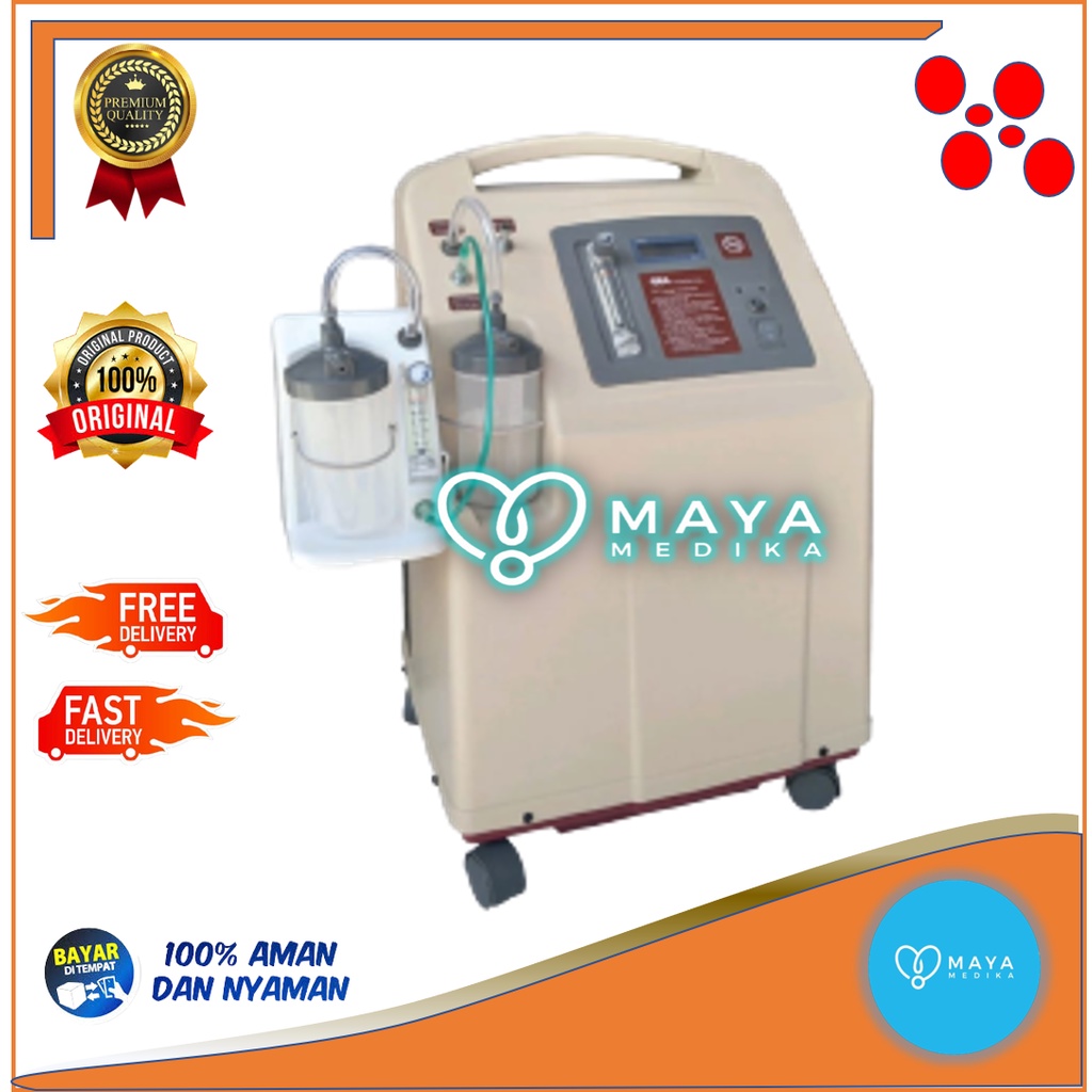 Jual Tabung Oksigen ( Oxygen Concentrator ) 7F-5 GEA Indonesia|Shopee ...