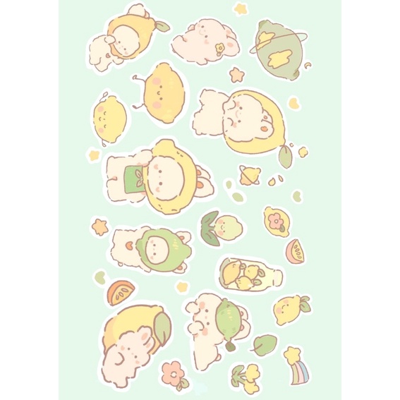 

Sticker Baby Bear Lemon