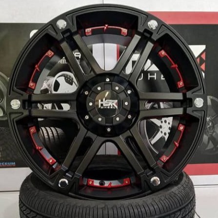 Velg Mobil Ring 20 Velek HSR ION R20 Buat CRV Rush Terios Innova Outlander - Toko Velg Surabaya