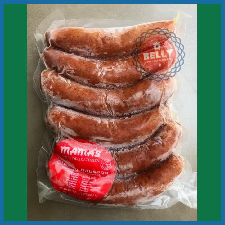 

SPANISH CHORIZO SAUSAGE - SOSIS BABI MAMA'S (PORK SAUSAGE-FROZEN FOOD)