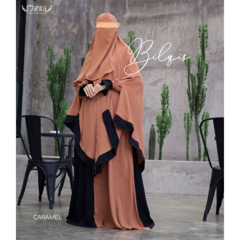 Gamis Mahira/Mahira Bilqis/Gamis syar'i/Gamis set/Gamis lebaran/Busana muslim/Ummu Aqila