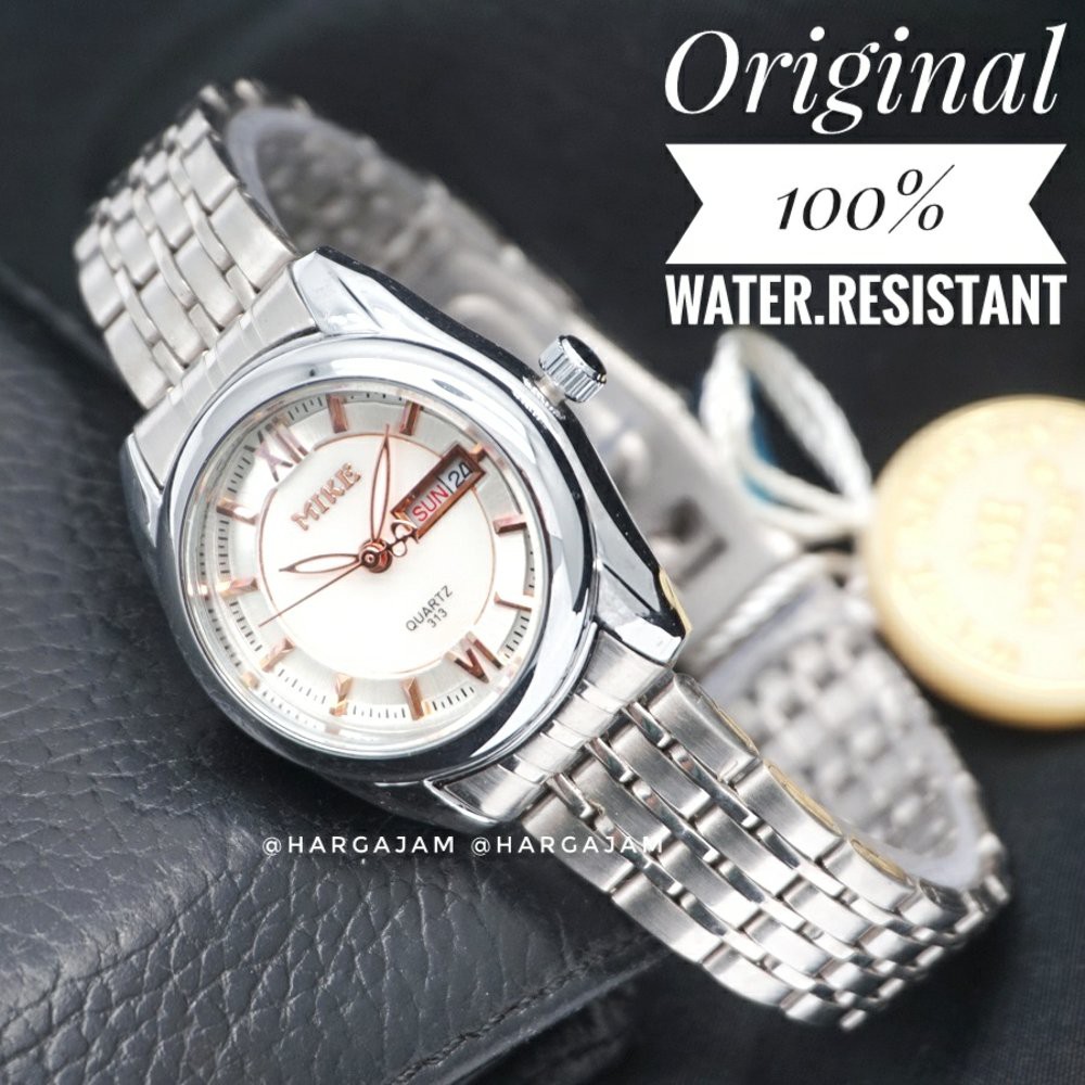Anti Air Jam Tangan Wanita Original Mike 8127 (hargajam cewek ori water resist proof)