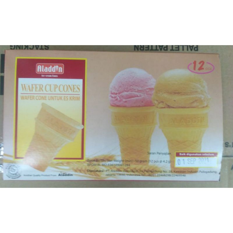 

ALADDIN WAFER CUP CONS 50GR (12pcs)