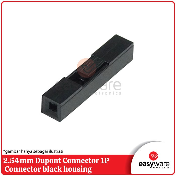 DUPONT CONNECTOR 2.54MM 1P 1 PIN