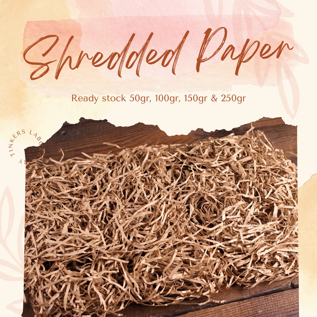 

KERTAS CACAH PREMIUM / KERTAS SERUT / SHREDDED PAPER MURAH / KERTAS KAWUL / GROSIR / 100 GRAM 250 GRAM 50 GRAM
