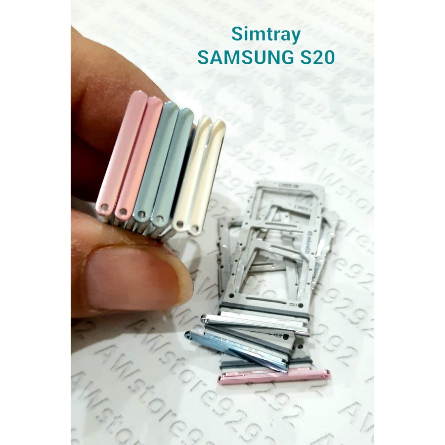 Slot Tempat Dudukan Kartu Simcard Sim card Lock Simtray Sim Tray SAMSUNG S20 G980