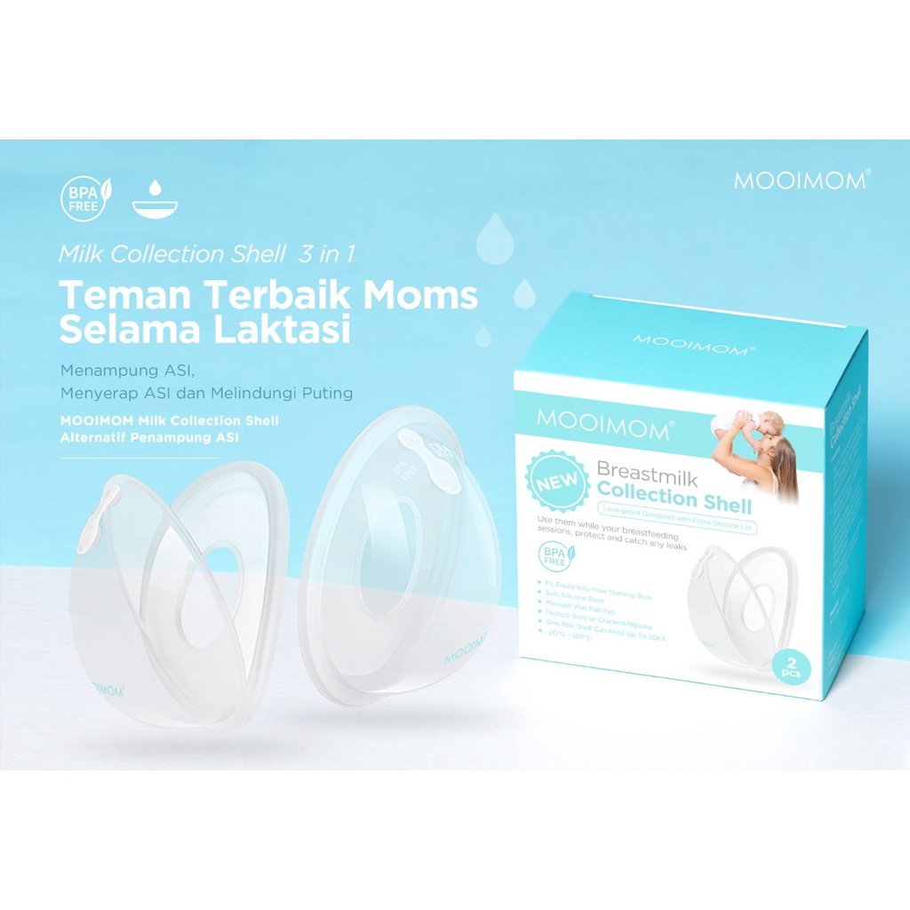 Mooimom A00827 Breastmilk Collection/Penampung Asi