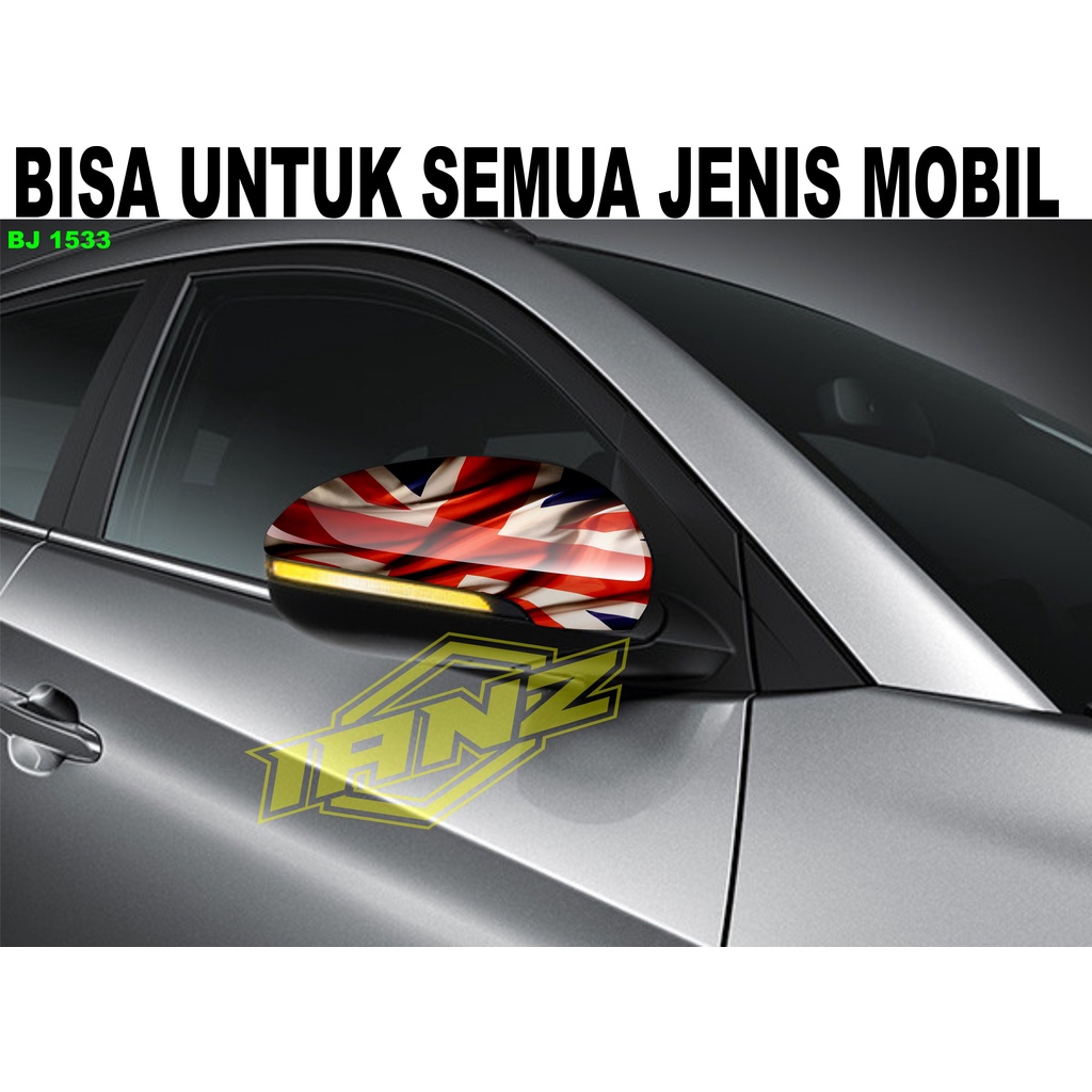 VARIASI STIKER SPION MOBIL BENDERA ENGLAND / STIKER MOBIL / STIKER SPION