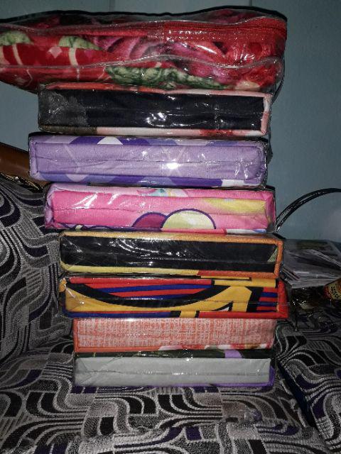 California - Sprei 160x200 Queen 2 Sarung Bantal Guling Tidur Set Motif Minimalis Murah Friamart