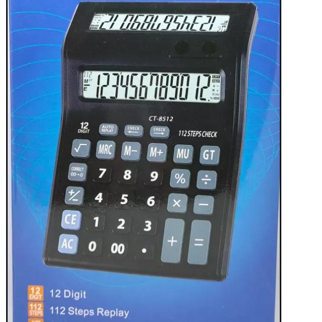 

Terlaris KALKULATOR 2 LAYAR CITIZEN CT 8512 - Calculator 12 DIGIT Ada Tempat Buat Taro Pulpen Dan Pensil ~
