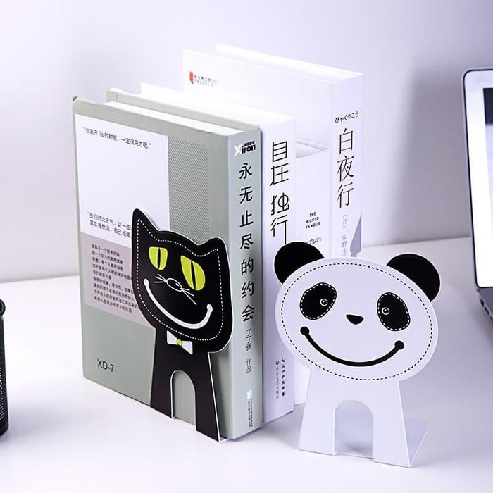

Deli Book End 2Pcs/Set Besi Berkualitas Desain Animasi 70453