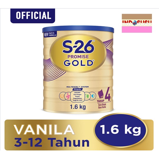 S-26 Promise Gold Tahap 4 Vanila 1600gr s26 s 26