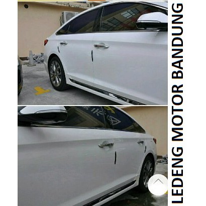 Slim Door Guard Protector Car Slip Karet Pelindung Pintu Mobil Batalan Protektor