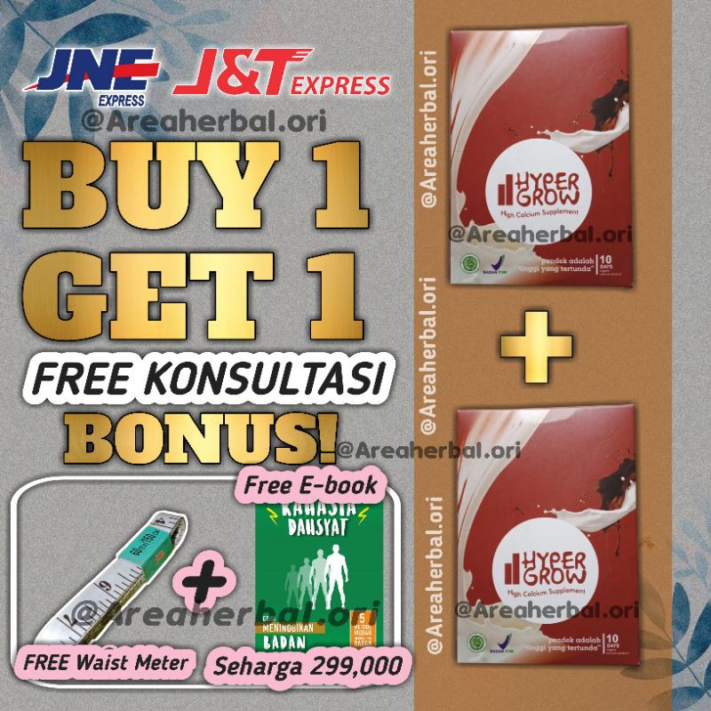 

1 BOX FREE 1 BOX HYPERGROW SUPLEMEN PENINGGI BADAN SUSU KALSIUM KAPSUL ZINC SUPER GROW UP BPOM HALAL