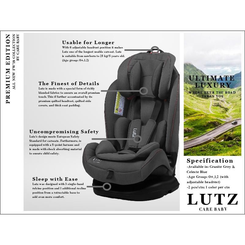 Care baby car seat lutz / dudukan bayi di mobil