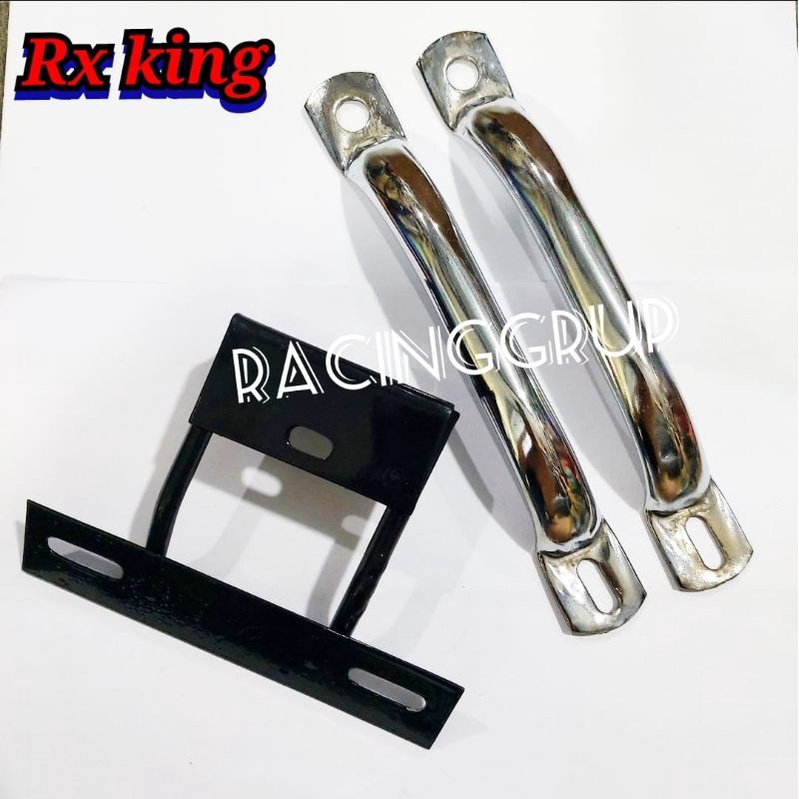 BEHEL RX KING + Breket / Dudukan Lampu Tembak LED PNP RX KING BREKET LAMPU RXKING BREKET PLAT NOMOR YAMAHA RXKING + dudukan lampu depan