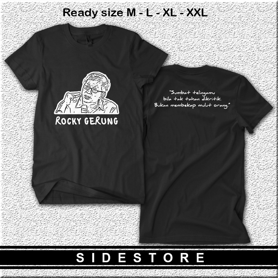KAOS ROCKY GERUNG - ROCKY GERUNG - KAOS AKTIVIS