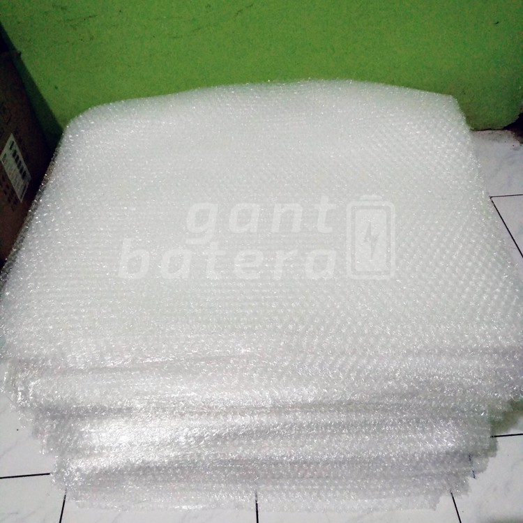 Packing tambahan Buble Wrap agar aman dan tidak penyok