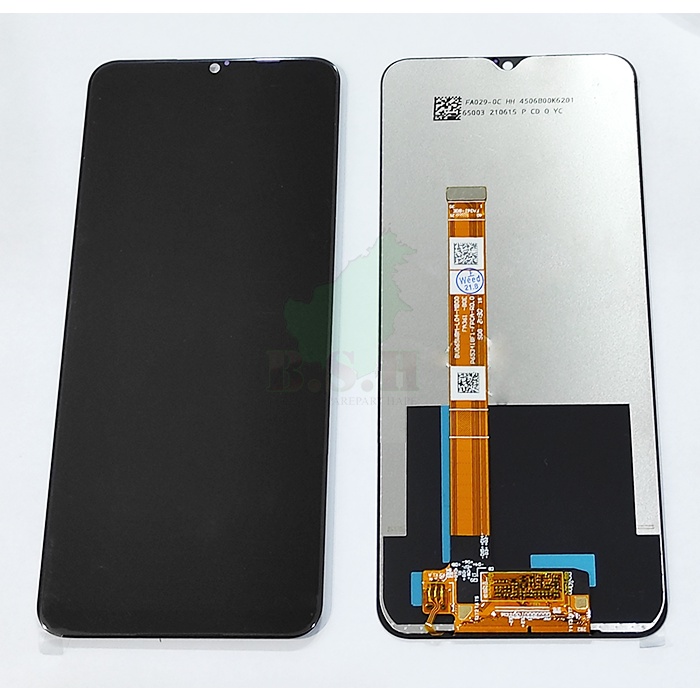 LCD TOUCHSCREEN OPPO A35 2021 HITAM