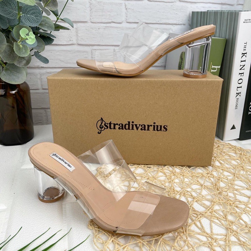 heels 6750/6516 sepatu sendal wanita import realpict