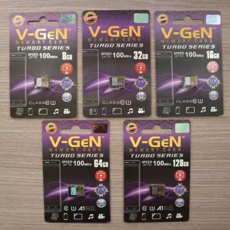 Memory V-Gen  Class 10 8GB,16GB,32GB,64GB,128GB