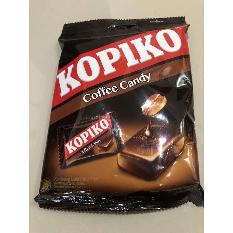 

KOPIKO Coffee Candy Permen Rasa Kopi 1 zak 150 gr isi 50 butir