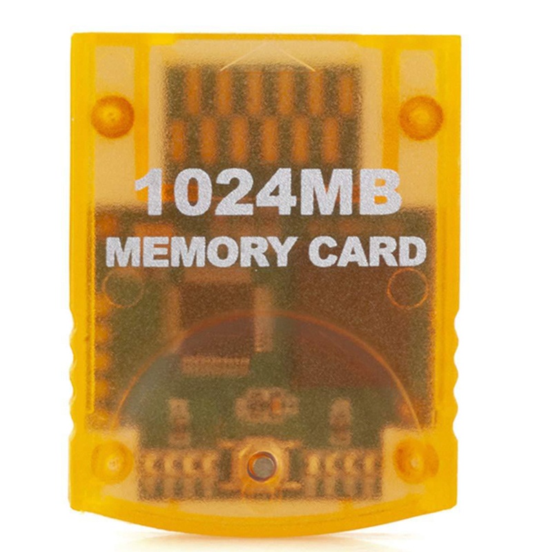 Btsg Storage Card For-GameCube For GC 1024MB Memory Card Saver Untuk Wii Console Memory