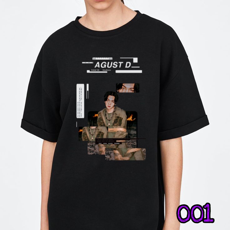 Kaos BTS member Agust'D/Free poster