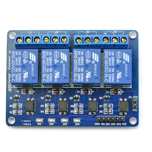 Cuci Gudang Relay Module 5V 4 Channel 4ch 4 ch Untuk Arduino Modul Relay 5V