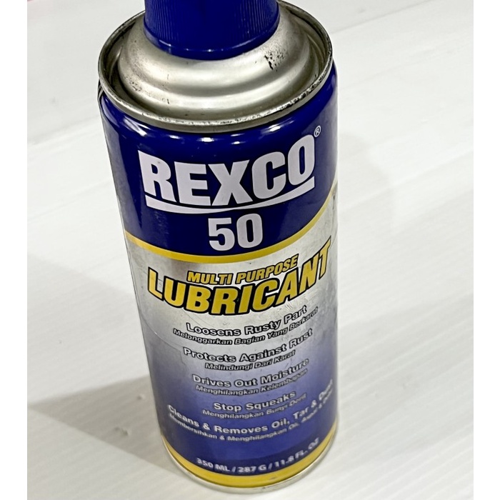 REXCO 50 Lubricant Multipurpose 350ml Pelumas Semprotan Anti Karat